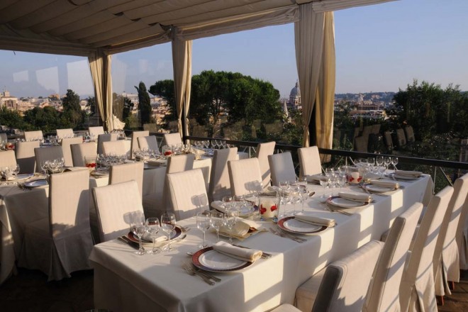 Villa exclusive - Vue Villa Borghese