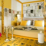 Hôtel Art - Chambre jaune