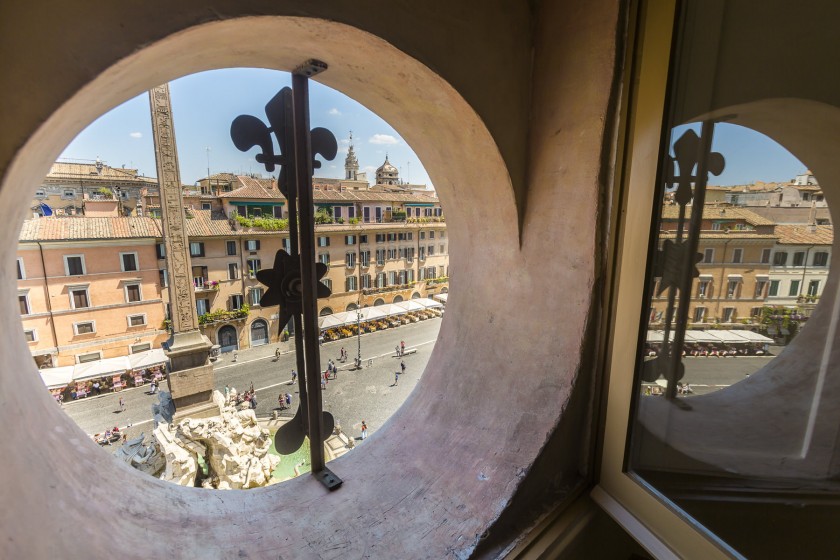 Palais Borromini - Vue place Navone