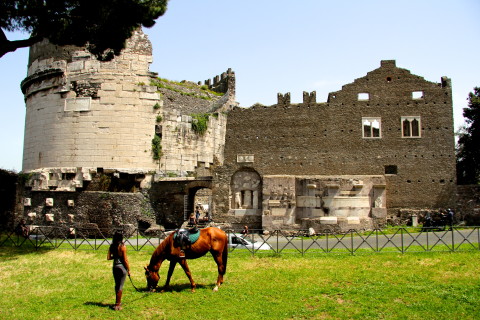 Balade cheval appia antica