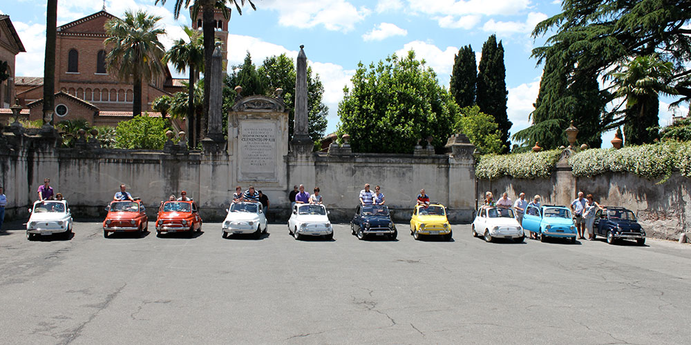 Fiat 500 groupe rome