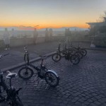 E-bike lever du soleil