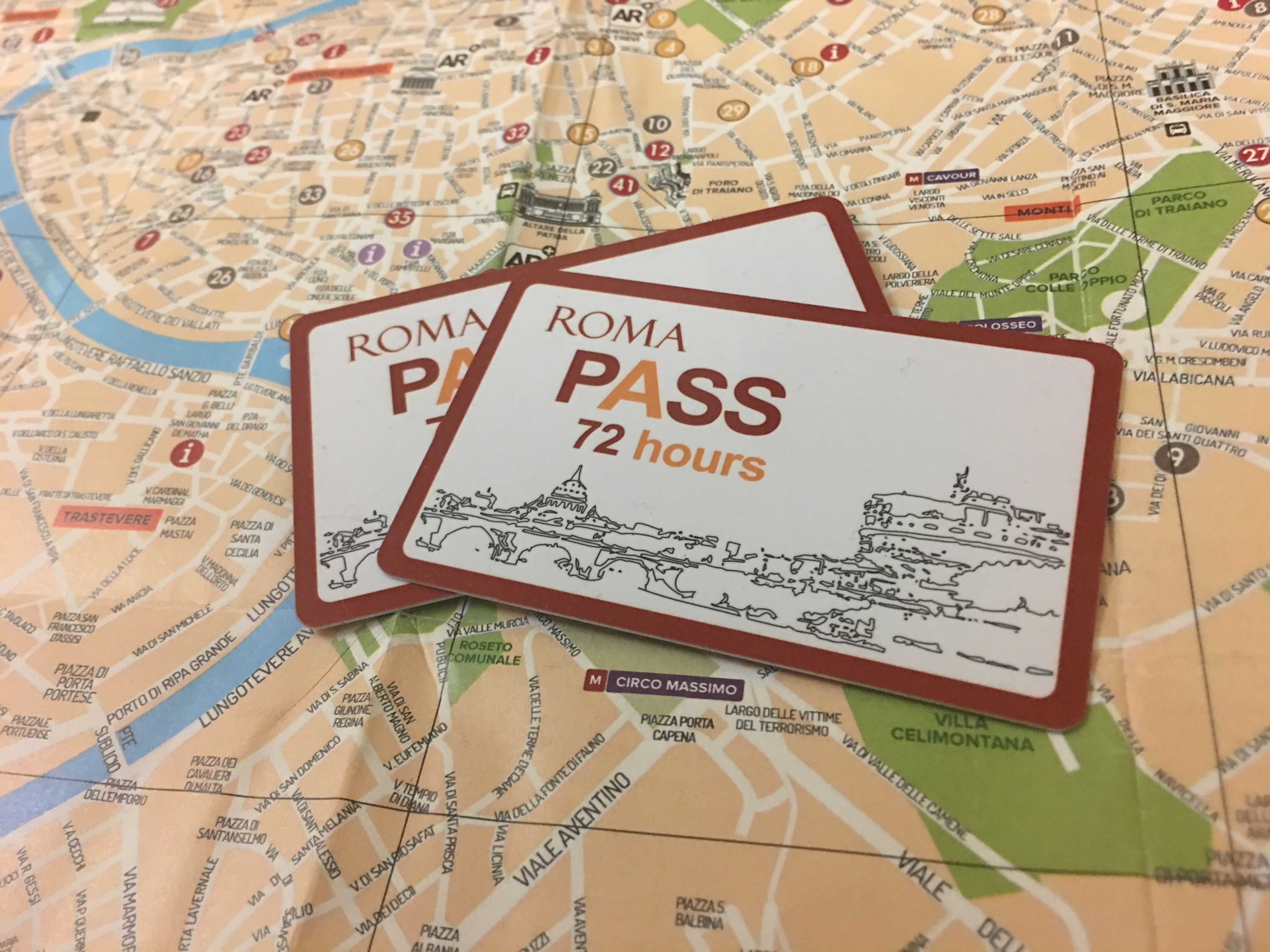 Rome Pass Map public transport _beyondRoma