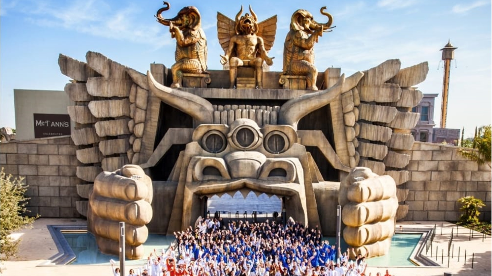 Parc d'attractions Cinecittà World divertissement fun amis _BeyondRoma