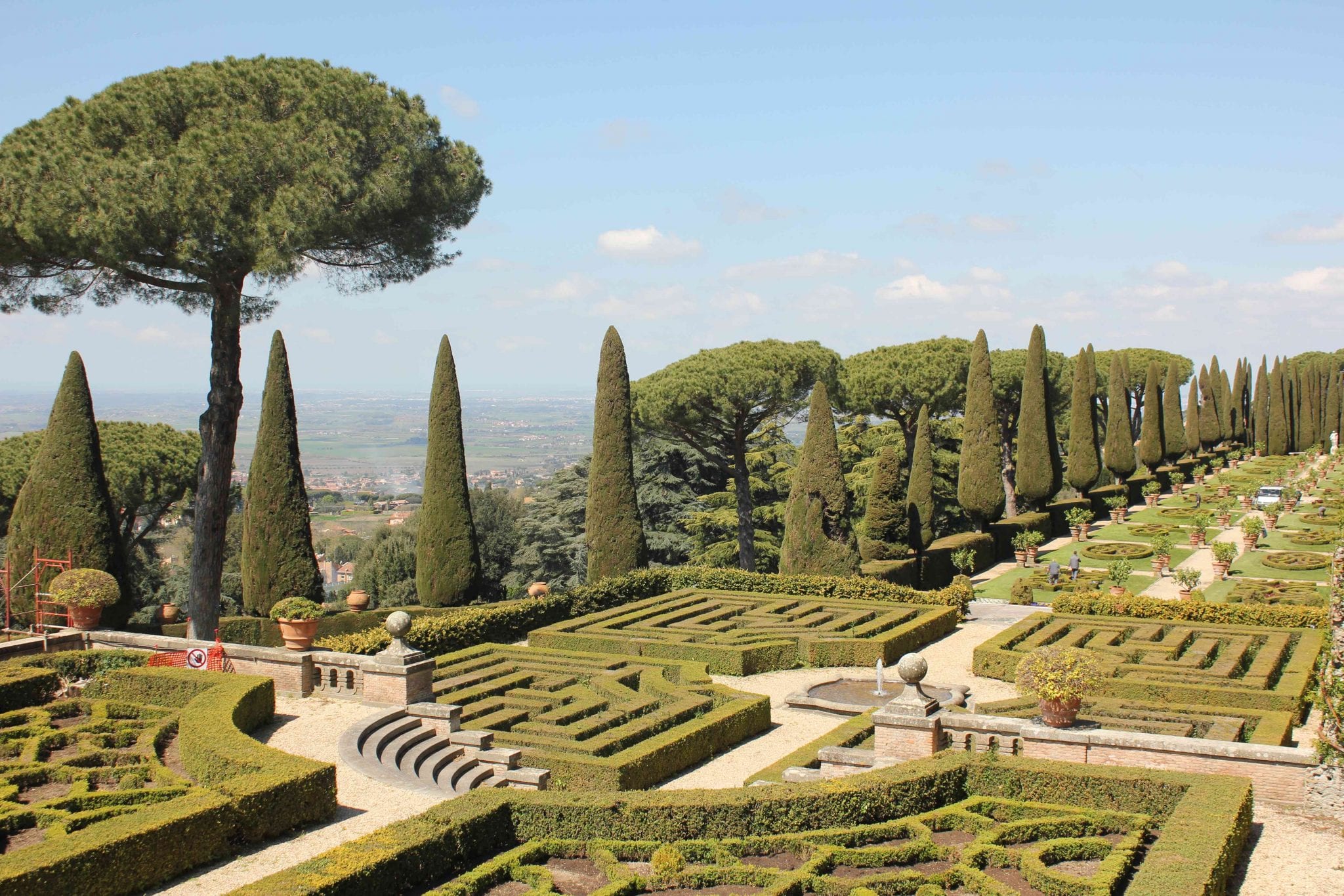 Jardin castel Gandolfo papa visite guide _Beyond Roma