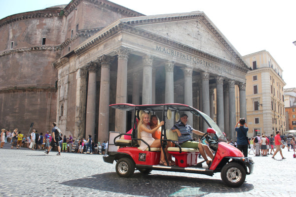 Golf cart car