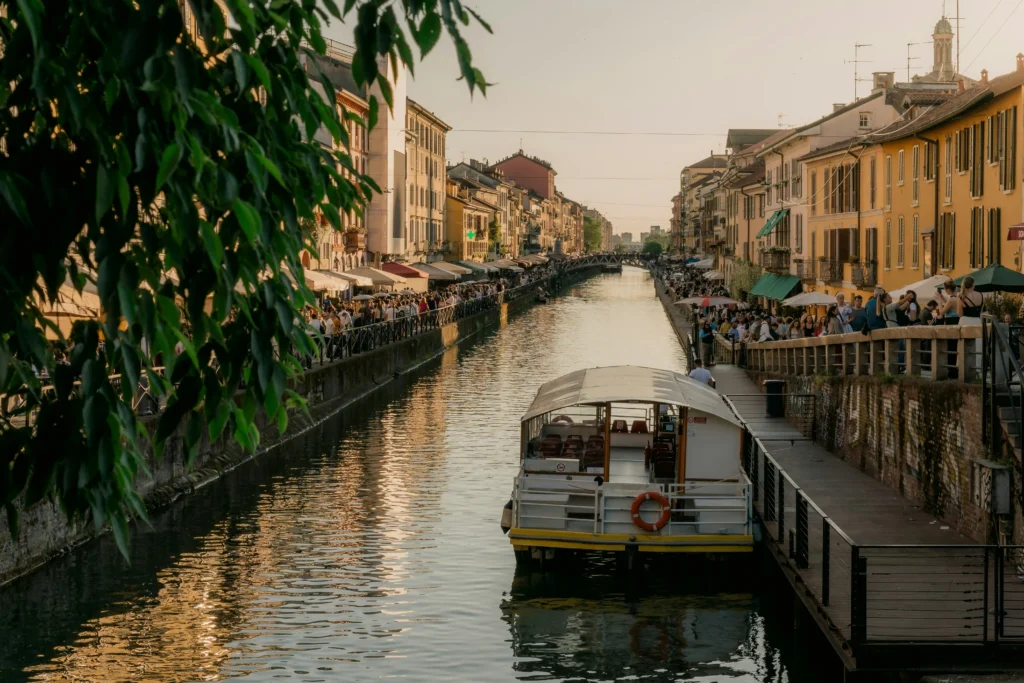 Tour bateau Apéritif Navigli Milan