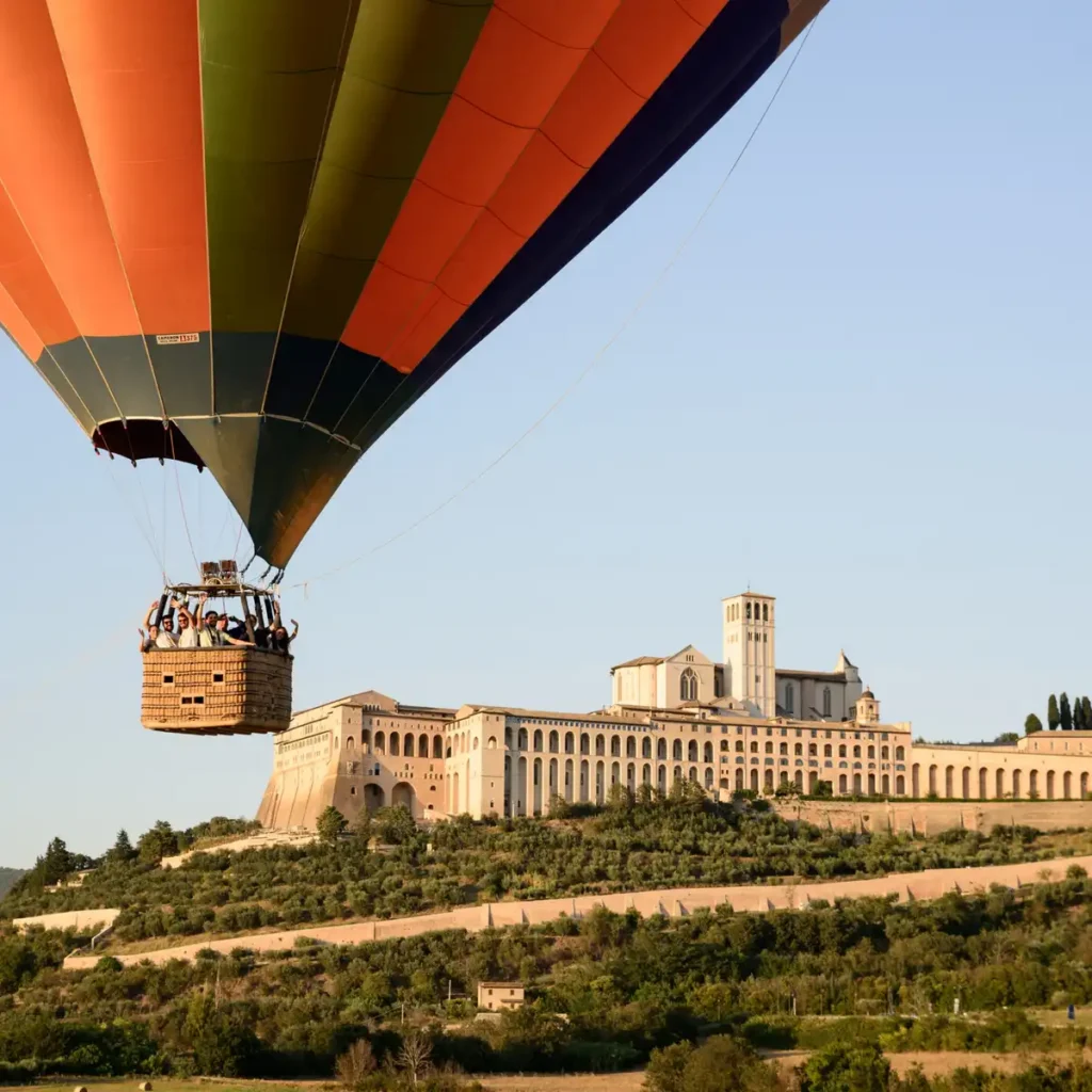 Visite Montgolfiere vers Rome